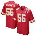 KC.Chiefs #56 George Karlaftis Player Red Home Game BALCE Stitched Jerseys
