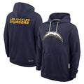 LA.Chargers ## Chargers Blank Player Navy LOGO Pullover Hoodies Home Game BALCE Stitched Jerseys