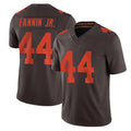 C.Browns #44 Harold Fannin Jr. Player Brown Limited Vapor F.U.S.E. Alternate Game BALCE Stitched Jerseys