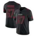 TB.Buccaneers #67 Luke Goedeke Player Black Impact Limited Home Game BALCE Stitched Jerseys