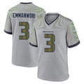 S.Seahawks #3 Nick Emmanwori Player Grey 2025 Rivalries Collection Home Game BALCE Stitched Jerseys