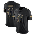 NO.Saints #41 Alvin Kamara Player Black Impact Limited Home Game BALCE Stitched Jerseys