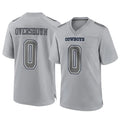 D.Cowboys #0 DeMarvion Overshown Player Gray Atmosphere Fashion Home Game BALCE Stitched Jerseys
