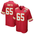 KC.Chiefs #65 Trey Smith Player Red Home Game BALCE Stitched Jerseys
