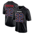 NE.Patriots #32 TreVeyon Henderson Player Carbon Fashion Limited Home Game BALCE Stitched Jerseys