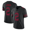 SF.49ers #2 Deommodore Lenoir Player Black Alternate Limited Vapor Untouchable Home Game BALCE Stitched Jerseys