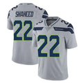 S.Seahawks #22 Rashid Shaheed Player Gray Limited Vapor Untouchable Home Game BALCE Stitched Jerseys