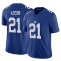 NY.Giants #21 Paulson Adebo Player Royal Limited Vapor F.U.S.E. Home Game BALCE Stitched Jerseys