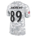B.Ravens #89 Mark Andrews Player Arctic Camo Salute to Service Limited BALCE Stitched Jerseys