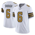 NO.Saints #6 Tyler Shough Player White Limited Color Rush Home Game BALCE Stitched Jerseys