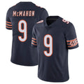C.Bears #9 Jim McMahon Player Navy Vapor Untouchable Limited Home Game BALCE Stitched Jerseys