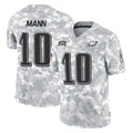 P.Eagles #10 Braden Mann Player Arctic Camo Salute to Service Limited Game BALCE Stitched Jerseys
