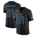 T.Titans #91 John Franklin-Myers Player Black Impact Limited Home Game BALCE Stitched Jerseys