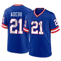 NY.Giants #21 Paulson Adebo Player Royal Classic Home Game BALCE Stitched Jerseys