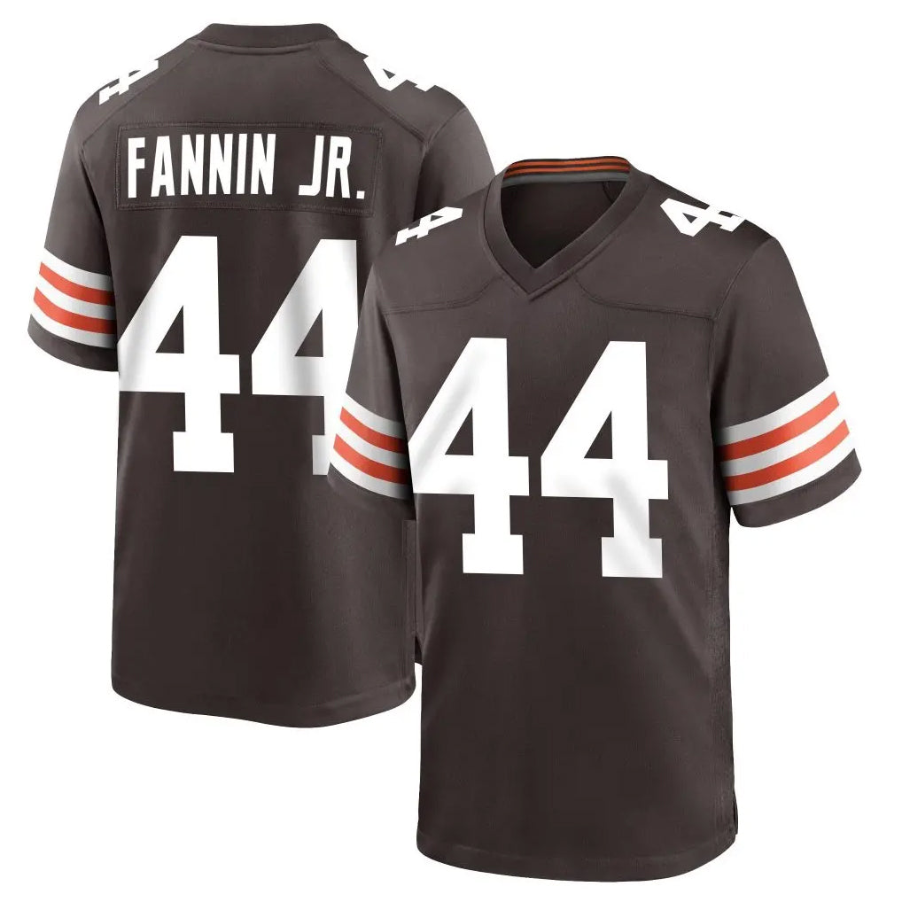 C.Browns #44 Harold Fannin Jr. Player Brown Home Game BALCE Stitched Jerseys
