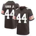 C.Browns #44 Harold Fannin Jr. Player Brown Home Game BALCE Stitched Jerseys