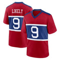 NY.Giants #9 Lsaiah Likely Player Red Century Home Game BALCE Stitched Jerseys