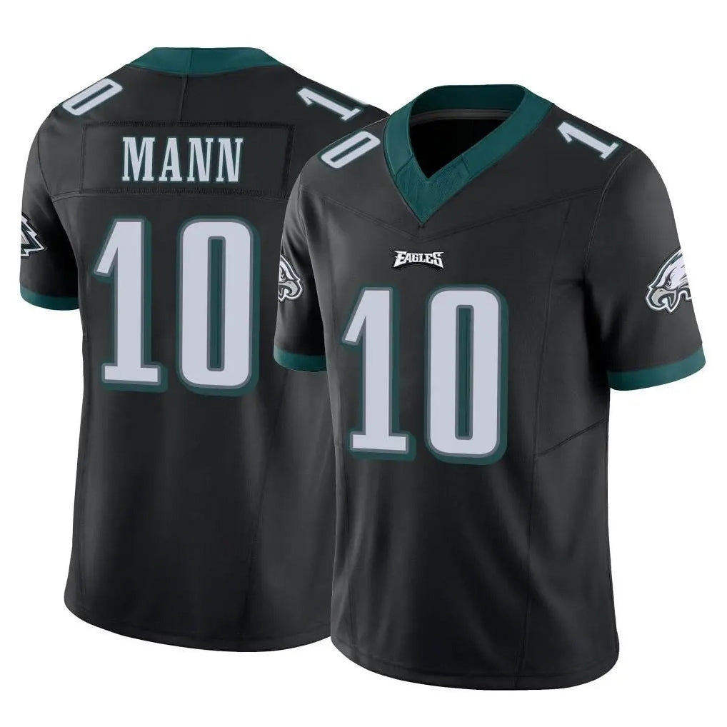 P.Eagles #10 Braden Mann Player Black Limited Vapor F.U.S.E. Home Game BALCE Stitched Jerseys