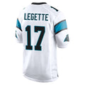 C.Panthers #17 Xavier Legette Player White Game BALCE Stitched Jerseys