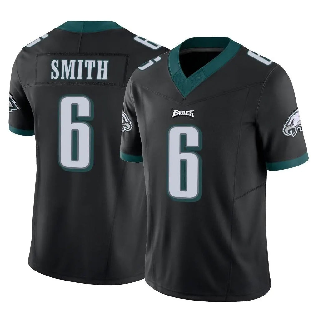 P.Eagles #6 DeVonta Smith Player Black Limited Vapor F.U.S.E. Home Game BALCE Stitched Jerseys