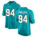 M.Dolphins #94 Jordan Phillips Player Aqua Home Game BALCE Stitched Jerseys