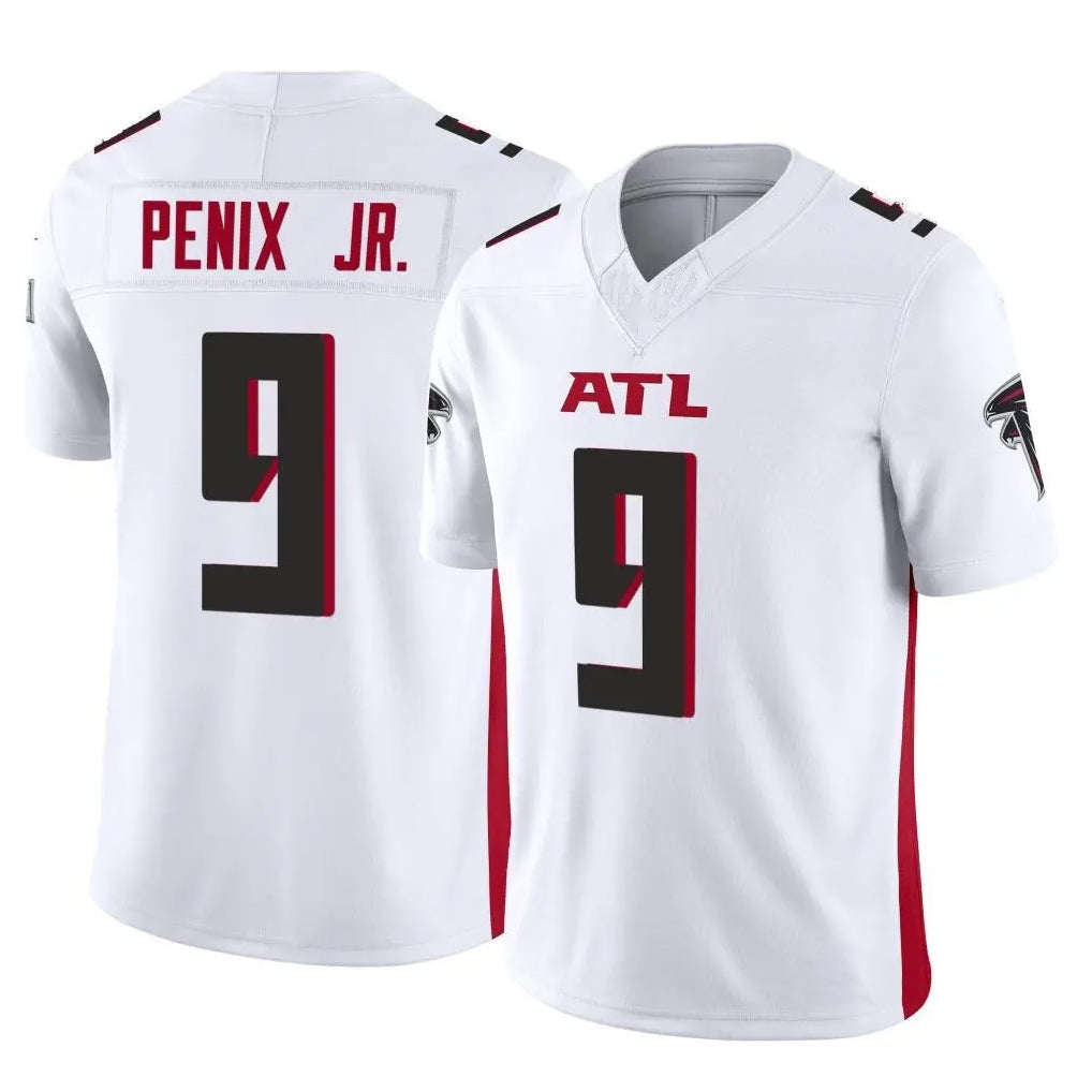 A.Falcons #9 Michael Penix Jr. Player White Vapor F.U.S.E. Limited BALCE Stitched Jerseys