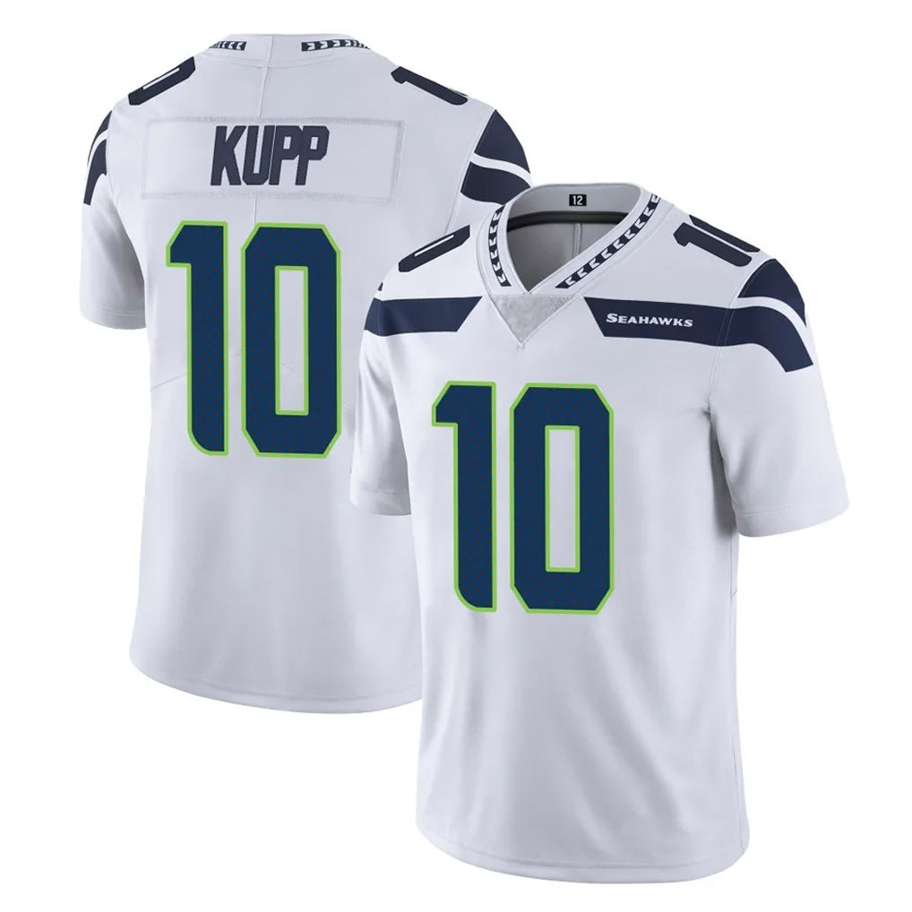 S.Seahawks #10 Cooper Kupp Player White Limited Vapor Untouchable Home Game BALCE Stitched Jerseys