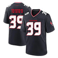 H.Texans #39 Henry To'oTo'o Player Navy Team Home Game BALCE Stitched Jerseys