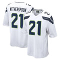 S.Seahawks #21 Devon Witherspoon Player White Home Game BALCE Stitched Jerseys