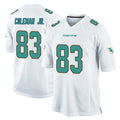 M.Dolphins #83 Kevin Coleman Jr. Player White Home Game BALCE Stitched Jerseys