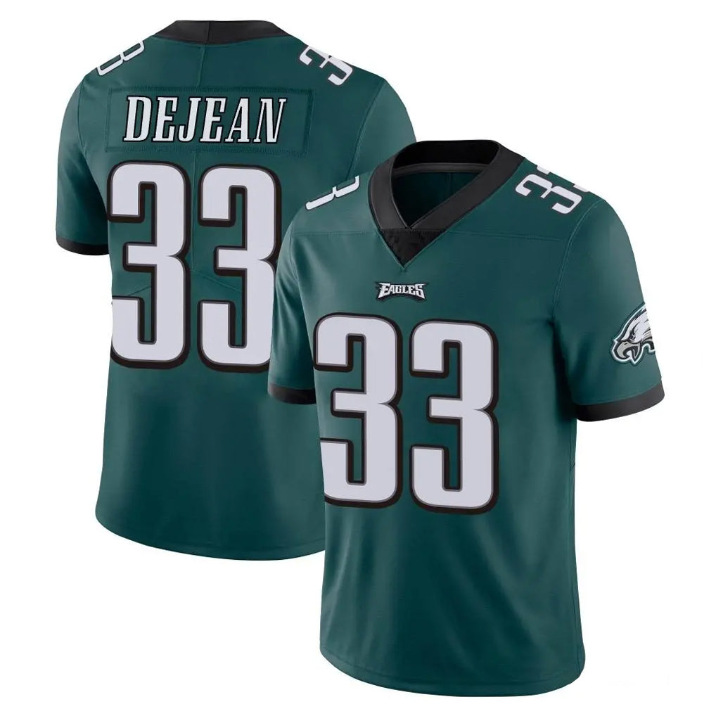 P.Eagles #33 Cooper DeJean Player Team Color Green Vapor Untouchable Home Game BALCE Stitched Jerseys