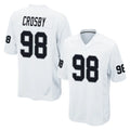 LV.Raiders #98 Maxx Crosby Player White Home Game BALCE Stitched Jerseys