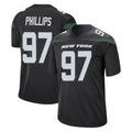 NY.Jets #97 Harrison Phillips Player Stealth Black Home Game BALCE Stitched Jerseys