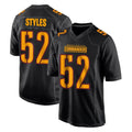 W.Commanders #52 Sonny Styles Player Black Carbon Fashion Home Game BALCE Stitched Jerseys