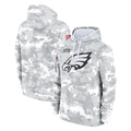 P.Eagles ## Eagles Blank Player Arctic Camo Salute to Service Pullover Hoodies Limited Game BALCE Stitched Jerseys