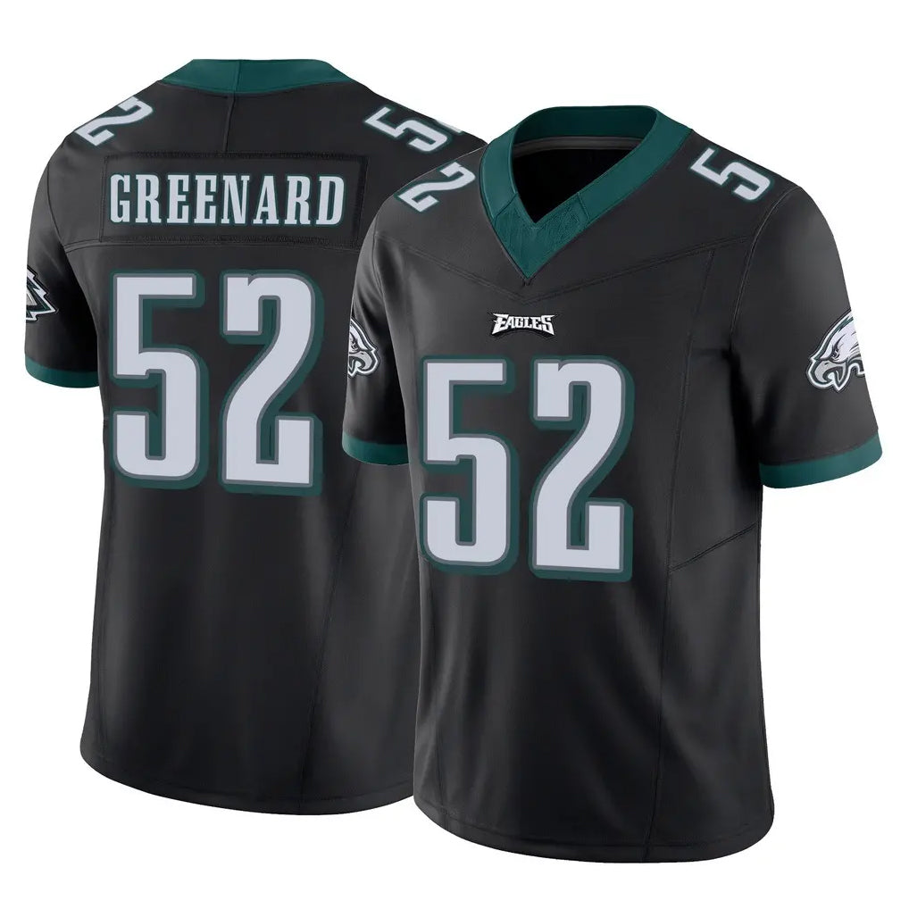 P.Eagles #52 Jonathan Greenard Player Black Limited Vapor F.U.S.E. Home Game BALCE Stitched Jerseys