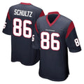 H.Texans #86 Dalton Schultz Player Navy Home Game BALCE Stitched Jerseys