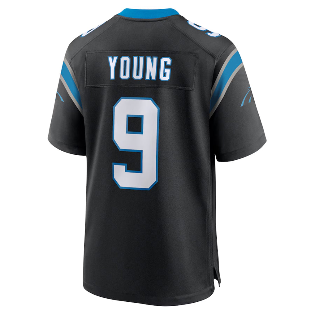 C.Panthers #9 Bryce Young Player Black Home Game BALCE Stitched Jerseys
