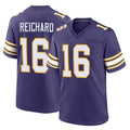 M.Vikings #16 Will Reichard Player Purple Classic Home Game BALCE Stitched Jerseys