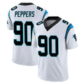 C.Panthers #90 Julius Peppers Player White Vapor Untouchable Limited Game BALCE Stitched Jerseys