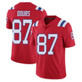 NE.Patriots #87 Romeo Doubs Player Red Vapor Untouchable Home Game BALCE Stitched Jerseys