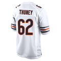 C.Bears #62 Joe Thuney Player White Home Game BALCE Stitched Jerseys