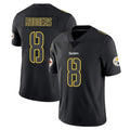 P.Steelers #8 Aaron Rodgers Player Black Impact Limited Home Game BALCE Stitched Jerseys