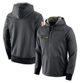 S.Seahawks ## Seahawks Blank Player Gray Pullover Hoodies Game BALCE Stitched Jerseys