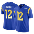 LA.Rams #12 Puka Nacua Player Royal Limited Vapor F.U.S.E. Home Game BALCE Stitched Jerseys