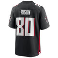 A.Falcons #80 Andre Rison Player Black Home Game BALCE Stitched Jerseys