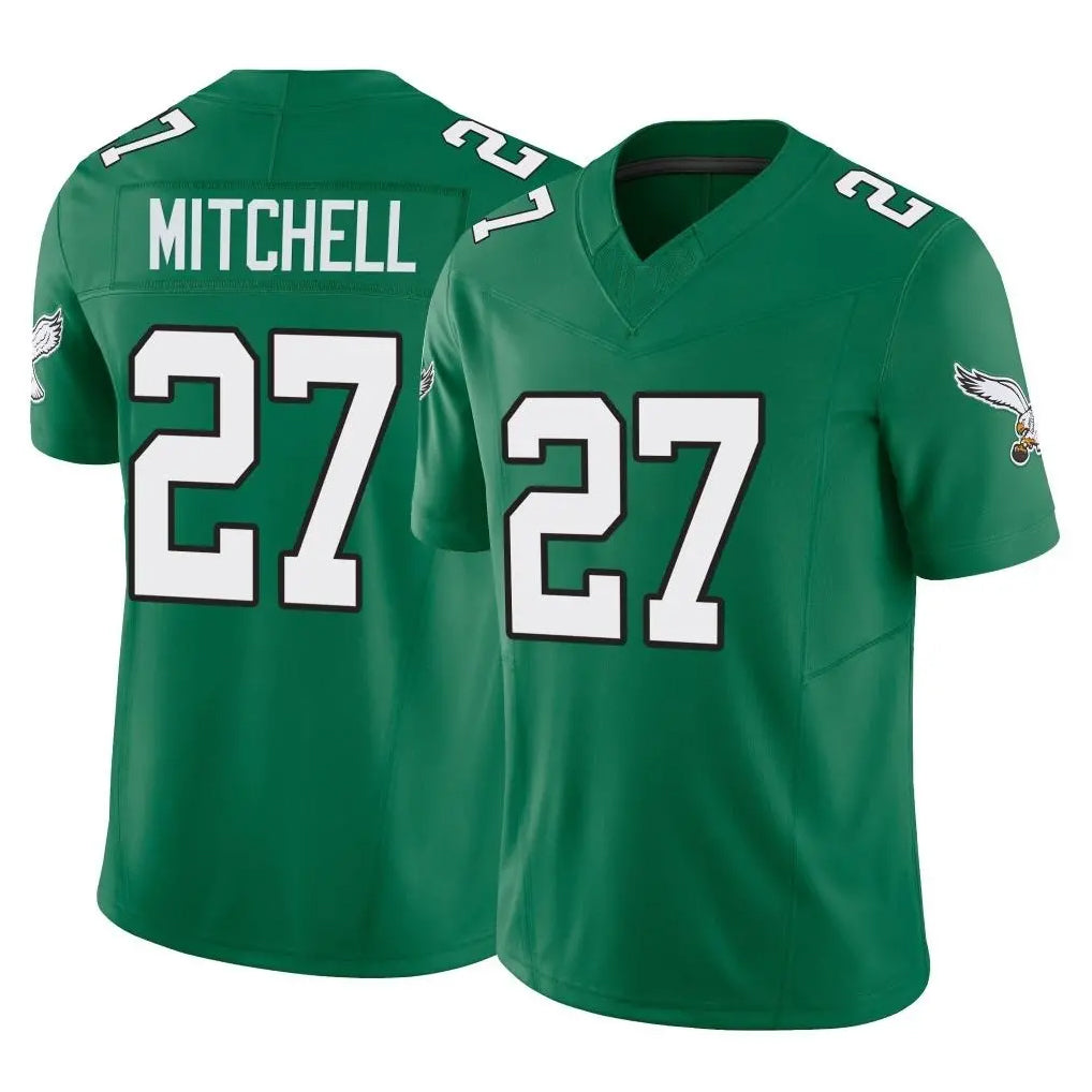 P.Eagles #27 Quinyon Mitchell Player Green Kelly Alternate Vapor F.U.S.E. Home Game BALCE Stitched Jerseys