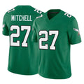 P.Eagles #27 Quinyon Mitchell Player Green Kelly Alternate Vapor F.U.S.E. Home Game BALCE Stitched Jerseys