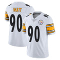 P.Steelers #90 T.J. Watt Player White Limited Vapor Untouchable Home Game BALCE Stitched Jerseys