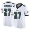 P.Eagles #27 Quinyon Mitchell Player White Limited Vapor F.U.S.E. Home Game BALCE Stitched Jerseys